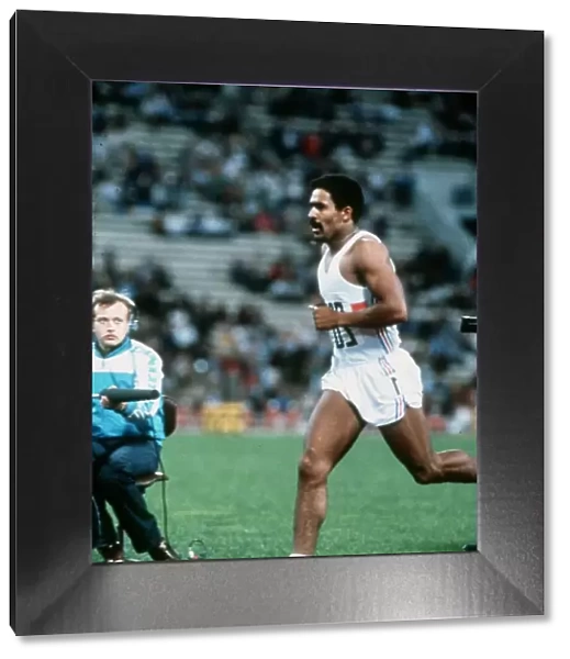 Daley Thompson athlete 1980