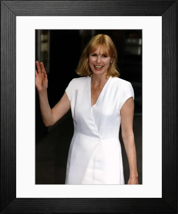 Framed Print : Victoria Tennant Actress at Royal Premier of LA Stroy Framed Print : Victoria Tennant Actress at Royal Premier of LA Stroy