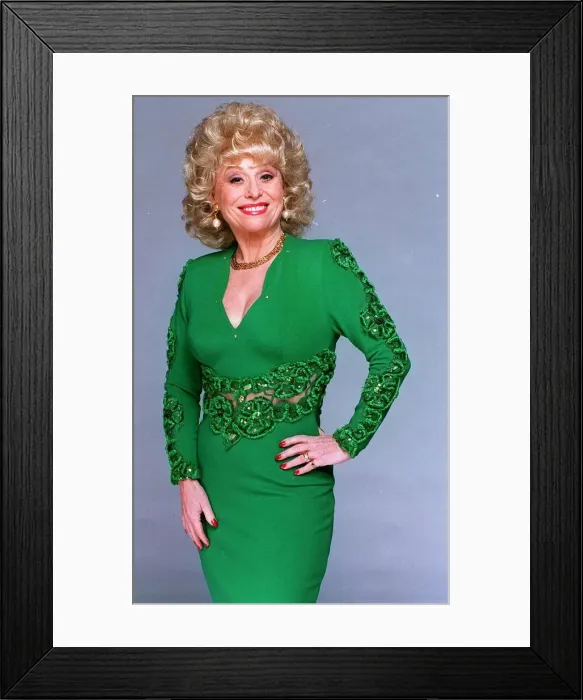 Framed Print : Barbara Windsor Actress