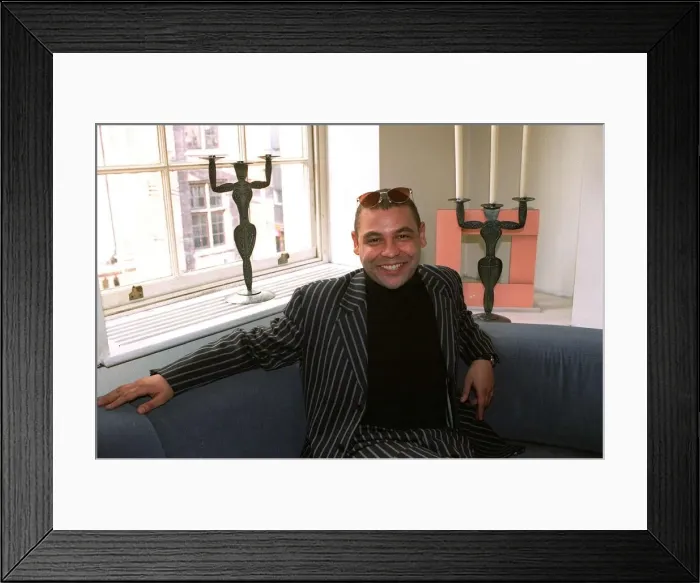 Framed Print : Craig Charles the actor made famous by the comedy series red dwarf