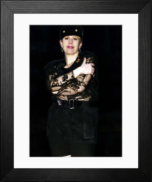 Framed Print : Hazel O Connor singer & actress Framed Print : Hazel O Connor singer & actress