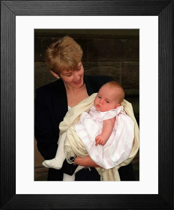 Framed Print : Phoebe the baby daughter of Coronation Street actress Sally Whittacker Framed Print : Phoebe the baby daughter of Coronation Street actress Sally Whittacker