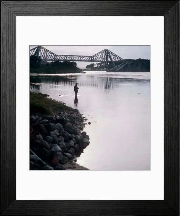 Framed Print : Falls of Lora Connell Bridge Scotland circa 1985 Framed Print : Falls of Lora Connell Bridge Scotland circa 1985