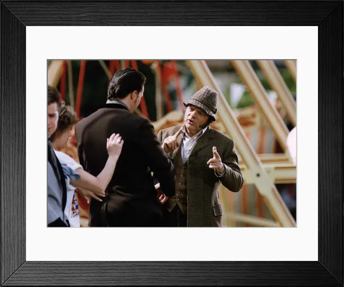 Framed Print : David Jason actor stars as Pop Larkin in TVs Darling Buds Of May