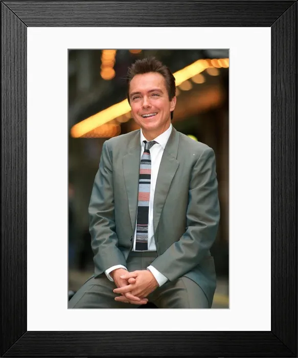 Framed Print : David Cassidy Actor Singer who will be performing in the touring version of Willy Framed Print : David Cassidy Actor Singer who will be performing in the touring version of Willy