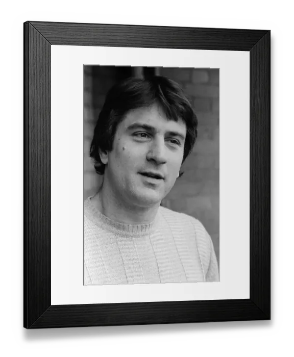 Framed Print : Robert De Niro in London in January 1981