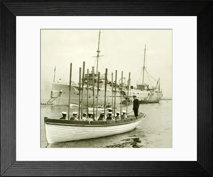 Framed Print : The Training Ship Warspite formerly HMS Hermione seen here moored at Greenhithe Framed Print : The Training Ship Warspite formerly HMS Hermione seen here moored at Greenhithe