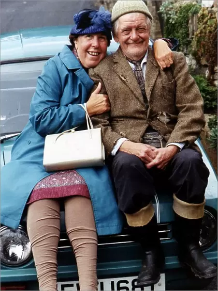 Kathy Staff actress plays Nora Batty in televisions LAST OF THE SUMMER WINE seen with