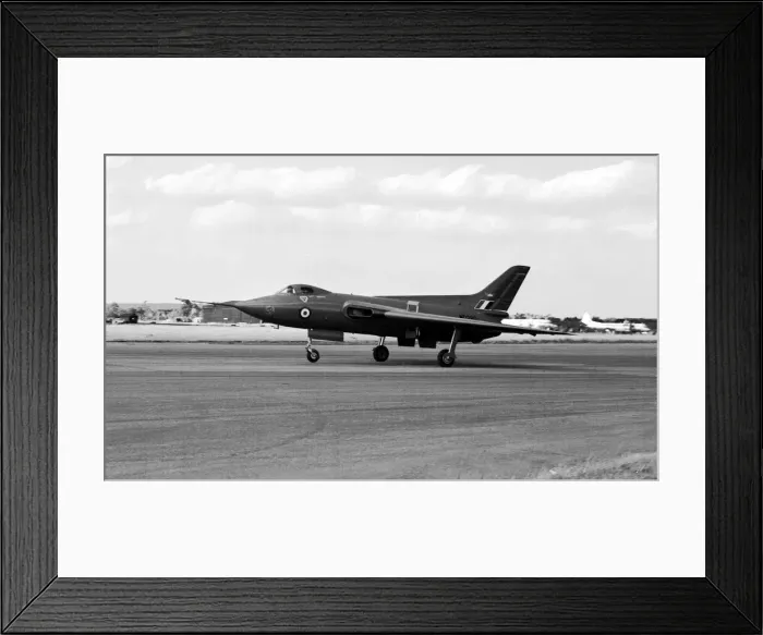 Framed Print : SBAC Farnborough Air Show 1952 - aircraft AVRO 707, a research aircraft which gained Framed Print : SBAC Farnborough Air Show 1952 - aircraft AVRO 707, a research aircraft which gained