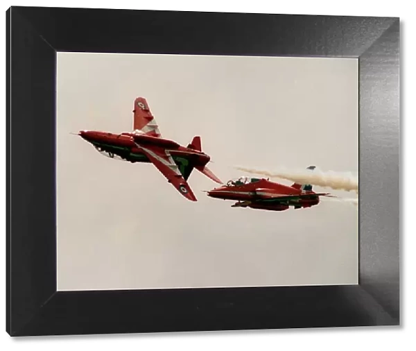 Aircraft BAe Hawk T1 The Red Arrows August 1993 - Red Arrows RAF aerobatic team at
