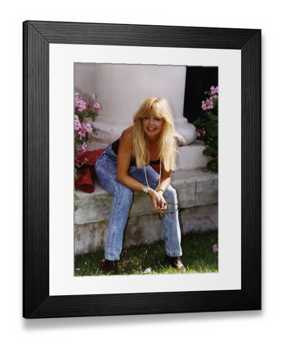 Framed Print : Goldie Hawn American actress A©Mirrorpix