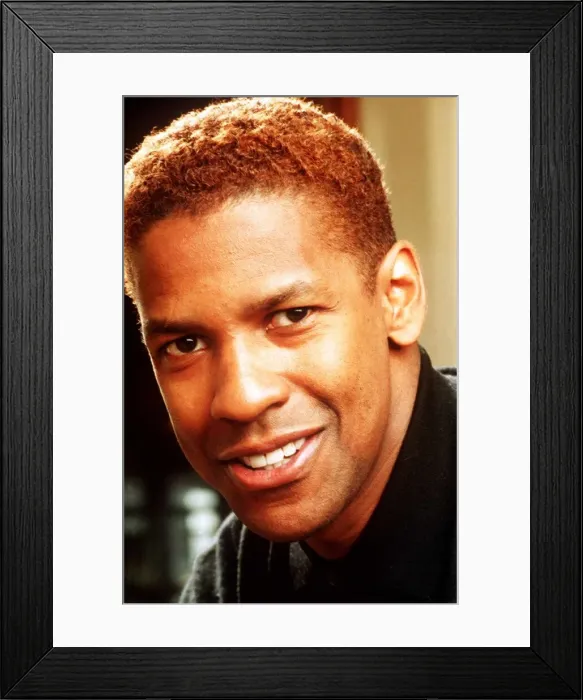 Framed Print : Denzel Washington Actor Framed Print : Denzel Washington Actor