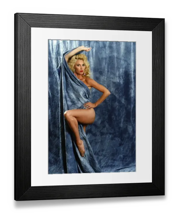 Framed Print : Shelley Michelle Actress Who Was Julia Roberts Body Double In The Film Pretty Woman