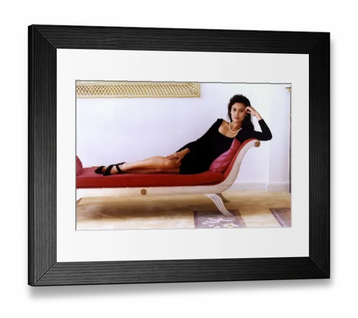 Framed Print : Tia Carrere actress who starred in Waynes World