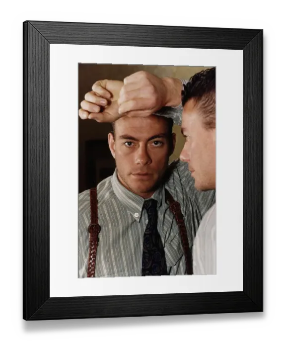 Framed Print : Jean Claude Van Damme Actor