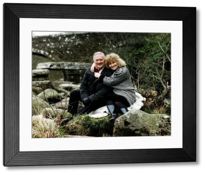 Framed Print : Edward Woodward actor stars in THE EQUALIZER Framed Print : Edward Woodward actor stars in THE EQUALIZER