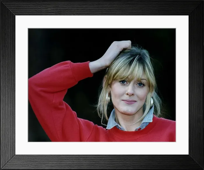 Framed Print : Sarah Lancashire actress Coronation Street Framed Print : Sarah Lancashire actress Coronation Street