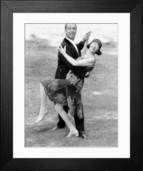 Framed Print : Su pollard Actress and Jeffery Holland star in the TV series You Rang M Lord Framed Print : Su pollard Actress and Jeffery Holland star in the TV series You Rang M Lord