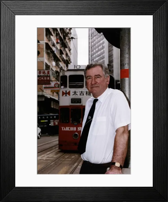 Framed Print : George Baker actor who made Ruth Rendells Inspector Wexford famous on television Framed Print : George Baker actor who made Ruth Rendells Inspector Wexford famous on television
