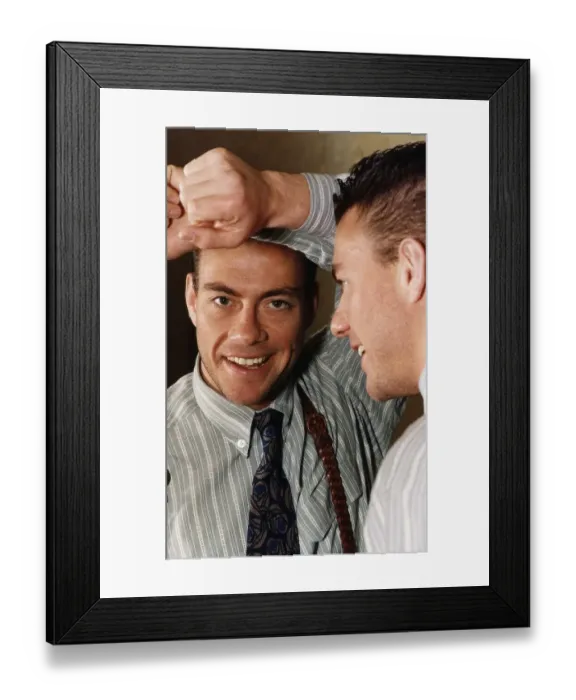 Framed Print : Jean Claude Van Damme Actor