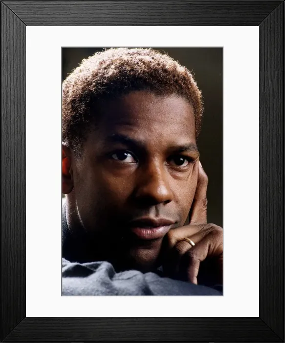 Framed Print : Denzel Washington Actor Framed Print : Denzel Washington Actor