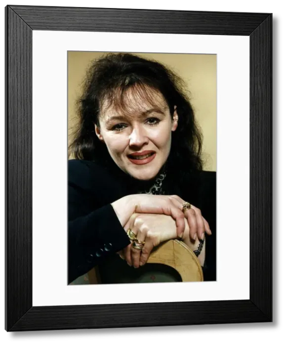 Framed Print : Frances Barber Actress October 1992 Framed Print : Frances Barber Actress October 1992
