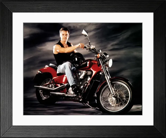 Framed Print : Stefan Dennis Actor who was in the Australian Soap Neighbours as Paul Robinson