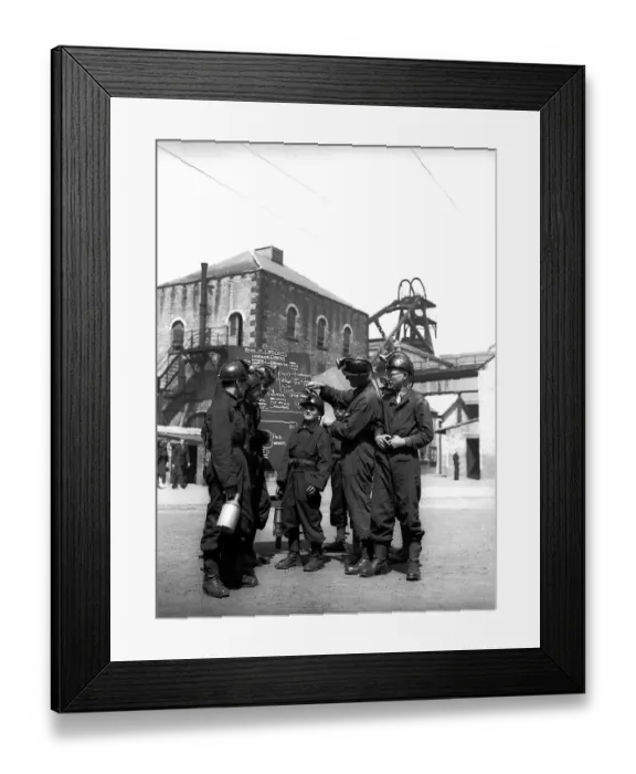 Framed Print : The practice of using young boys down the pits was abolished earlier this century Framed Print : The practice of using young boys down the pits was abolished earlier this century