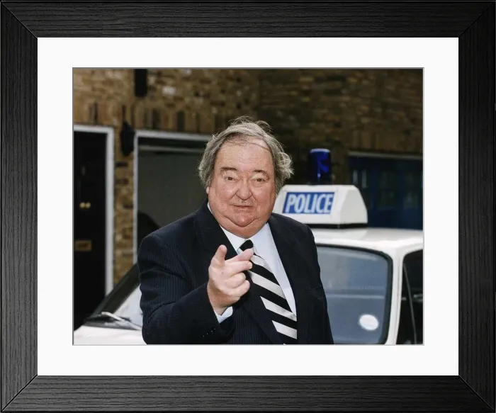 Framed Print : Stratford Johns Actor at a Get Together for Z Cars Aniversary Framed Print : Stratford Johns Actor at a Get Together for Z Cars Aniversary