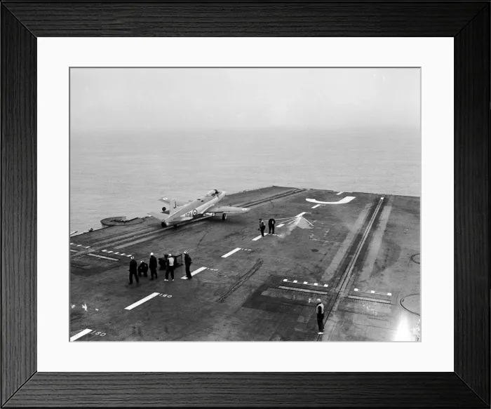 Framed Print : Ships Royal Navy Aircraft Carrier HMS Eagle March 1952 Fleet Air Arm Framed Print : Ships Royal Navy Aircraft Carrier HMS Eagle March 1952 Fleet Air Arm