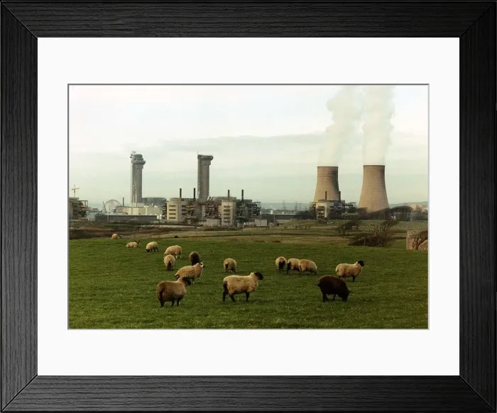 Framed Print : View of Sellafield Nuclear Power plant in Cumbria, Northern England February 1990 Framed Print : View of Sellafield Nuclear Power plant in Cumbria, Northern England February 1990