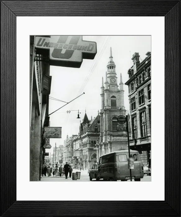 Framed Print : Buchanan Street Glasgow looking south 1964 Framed Print : Buchanan Street Glasgow looking south 1964