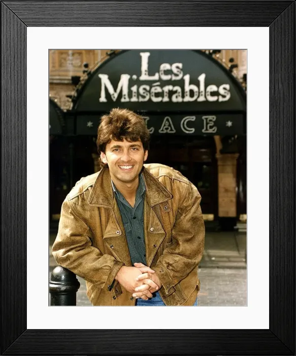 Framed Print : Graham Bickley actor from the Television programme Bread takes over the new lead in Framed Print : Graham Bickley actor from the Television programme Bread takes over the new lead in
