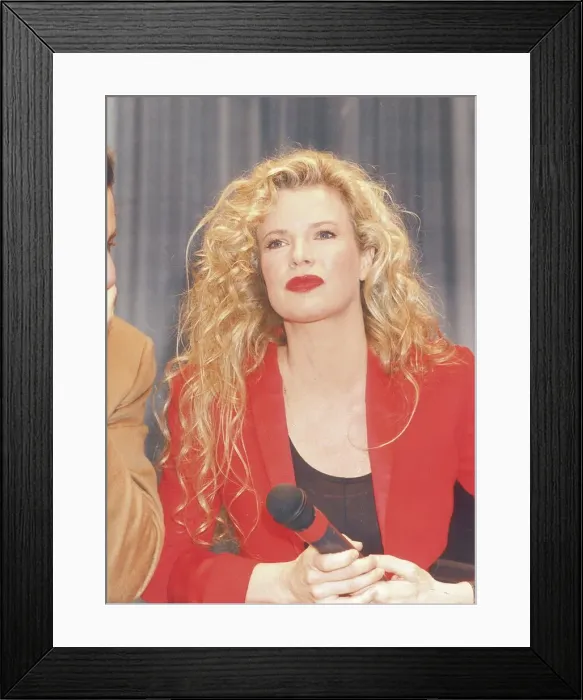 Framed Print : Kim Basinger American Actress Framed Print : Kim Basinger American Actress