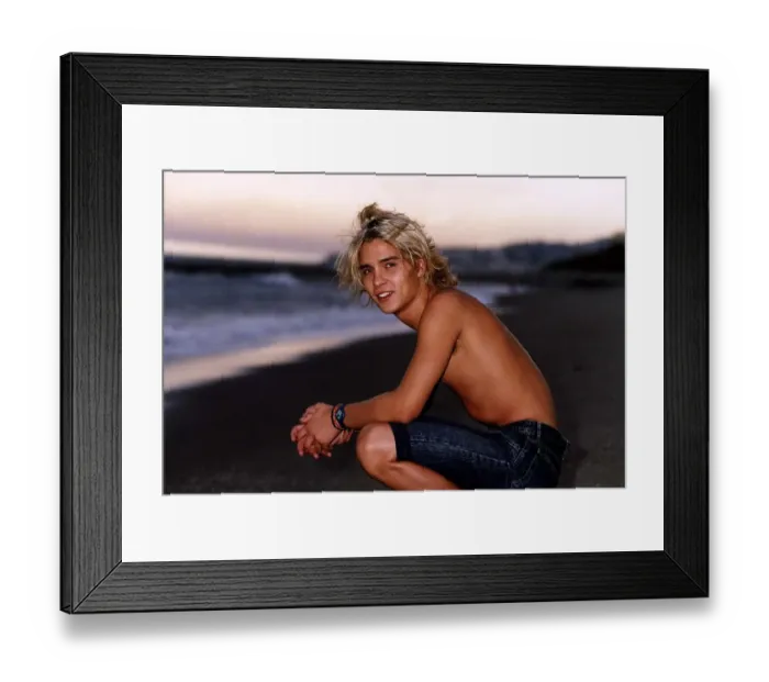 Framed Print : Kim Maurer actor who portrayed Deiter in the BBC soap TV series El Dorado