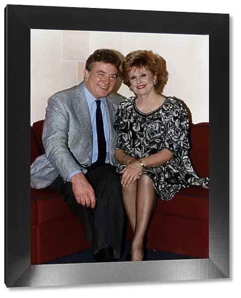 Albert Finney Actor and Barbara Knox apperaring on the Terry Wogan show