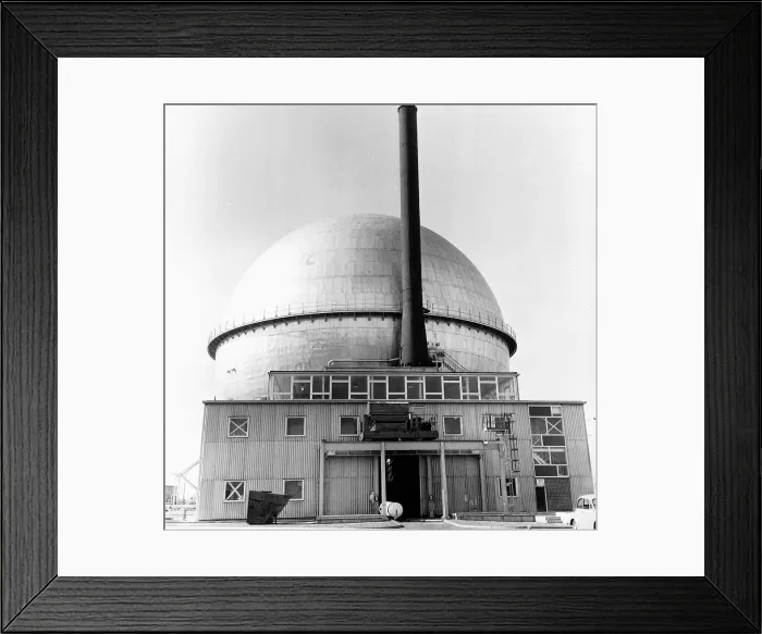 Framed Print : Atomic Power Station Windscale in Cumbria March 1963 Framed Print : Atomic Power Station Windscale in Cumbria March 1963