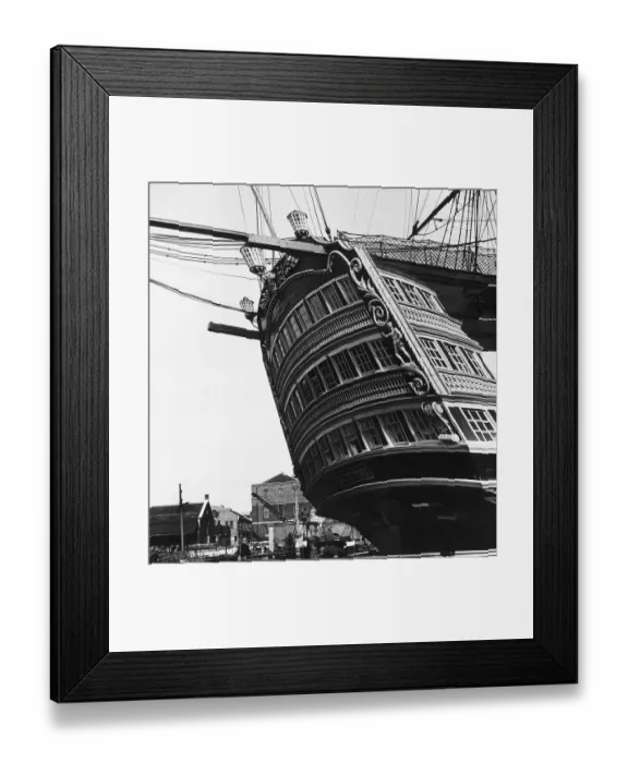 Framed Print : HMS Victory, the Battle of Trafalgar flagship of Lord Nelson Framed Print : HMS Victory, the Battle of Trafalgar flagship of Lord Nelson
