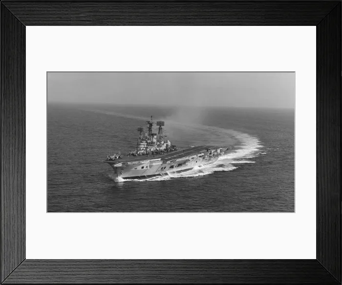 Framed Print : HMS Ark Royal steaming in the English Channel. September 1970 Framed Print : HMS Ark Royal steaming in the English Channel. September 1970