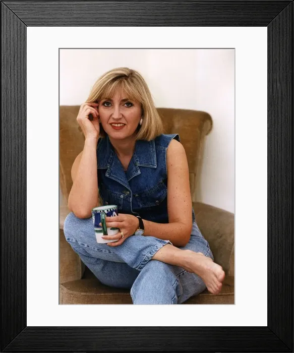 Framed Print : Jayne Irving TV Presenter
