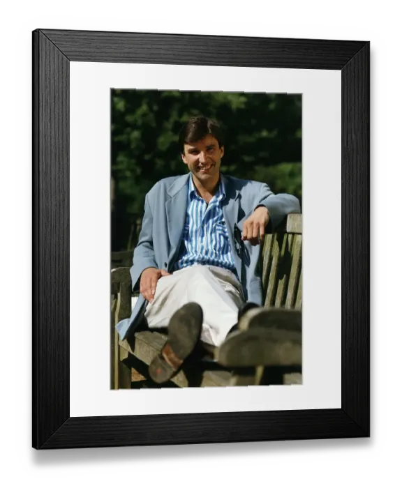 Framed Print : Adrian Mills TV Presenter for Thats Life