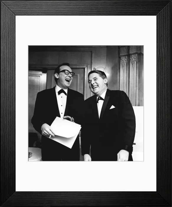 Framed Print : Morecambe and Wise December 1963 Eric Morecambe Comedian & Ernie Wise Comedian Framed Print : Morecambe and Wise December 1963 Eric Morecambe Comedian & Ernie Wise Comedian