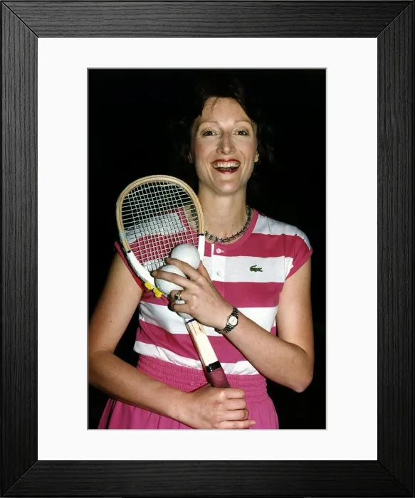 Framed Print : Sally Jones - TV Presenter for BBC Breakfast Time and also Worlds Number One in Real Framed Print : Sally Jones - TV Presenter for BBC Breakfast Time and also Worlds Number One in Real