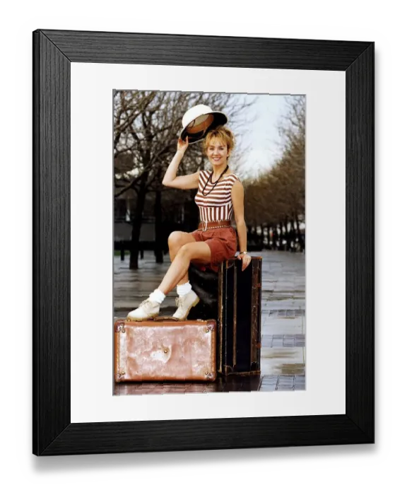 Framed Print : Amanda Redington TV Presenter