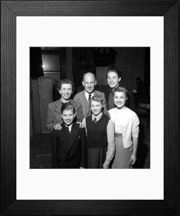 Framed Print : TV Progs The Appleyard Family October 1952 Pat Wilson as Margaret Appleyard in Framed Print : TV Progs The Appleyard Family October 1952 Pat Wilson as Margaret Appleyard in