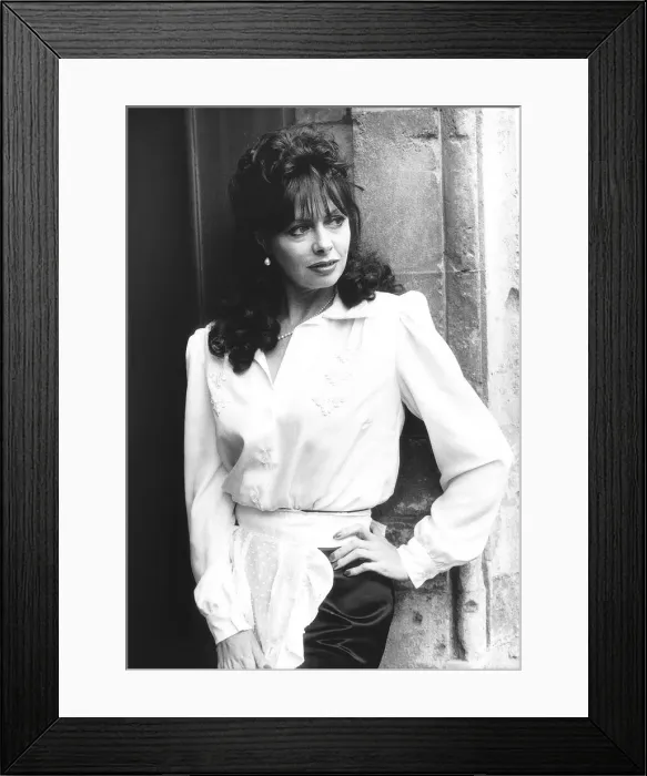 Framed Print : Viki Michelle Actress for plays Yevette in the BBC comedy Allo Allo