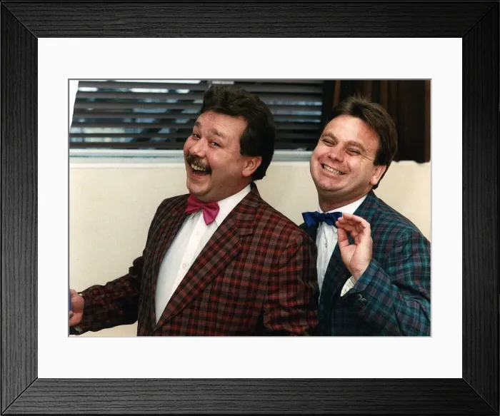 Framed Print : Hale and Pace Comedians A©mirrorpix Framed Print : Hale and Pace Comedians A©mirrorpix