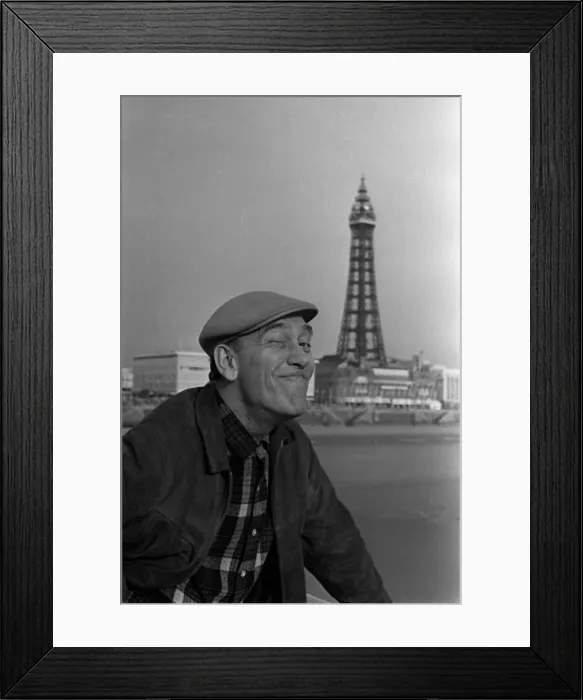 Framed Print : Tommy Trinder comedian in Blackpool June 1965 Framed Print : Tommy Trinder comedian in Blackpool June 1965