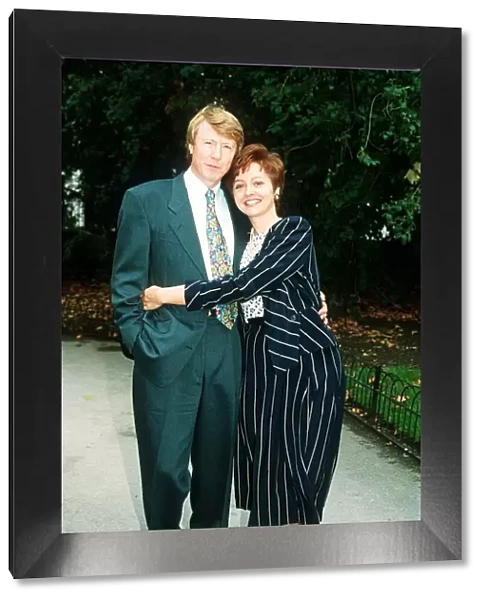 Anne Diamond tv presenter with her husband Mike Hollingsworth