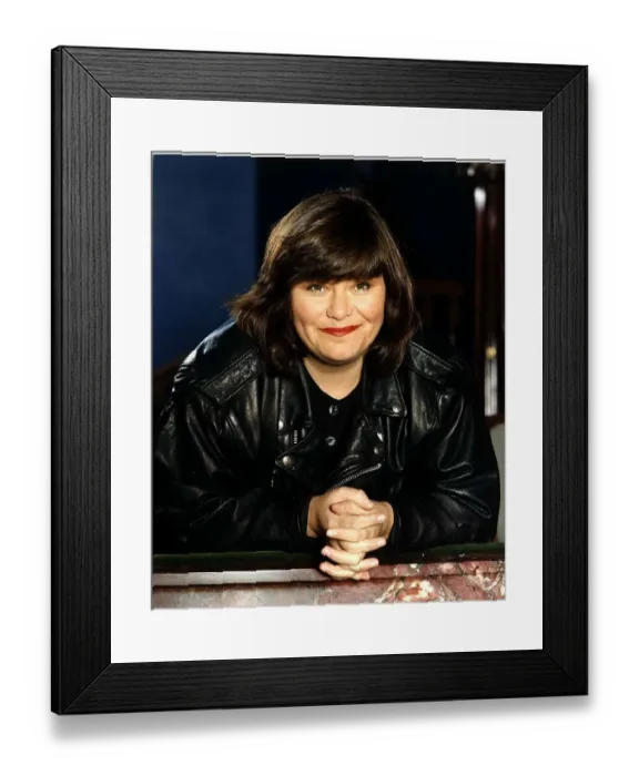 Framed Print : Dawn French Comedienne February 1991 A©mirrorpix